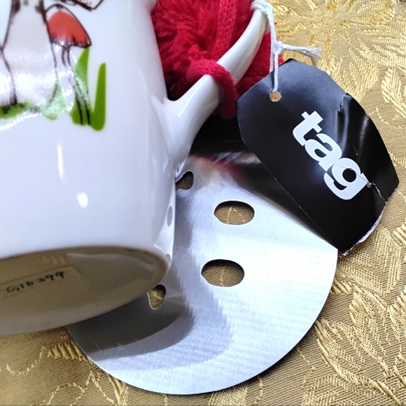 Set of 2 ~ NWT Mug & Stencil Set - Mushroom - Picture 9 of 10